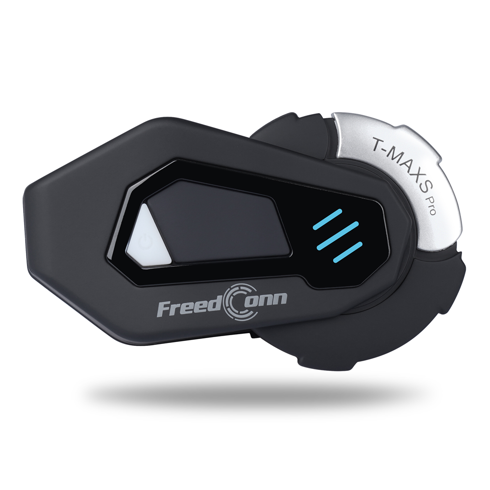 T-MAX S Pro Helmet Bluetooth Headset for Motorbike - Black 