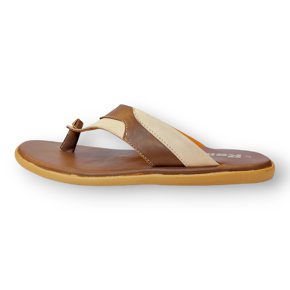 Choco and store cream sandals