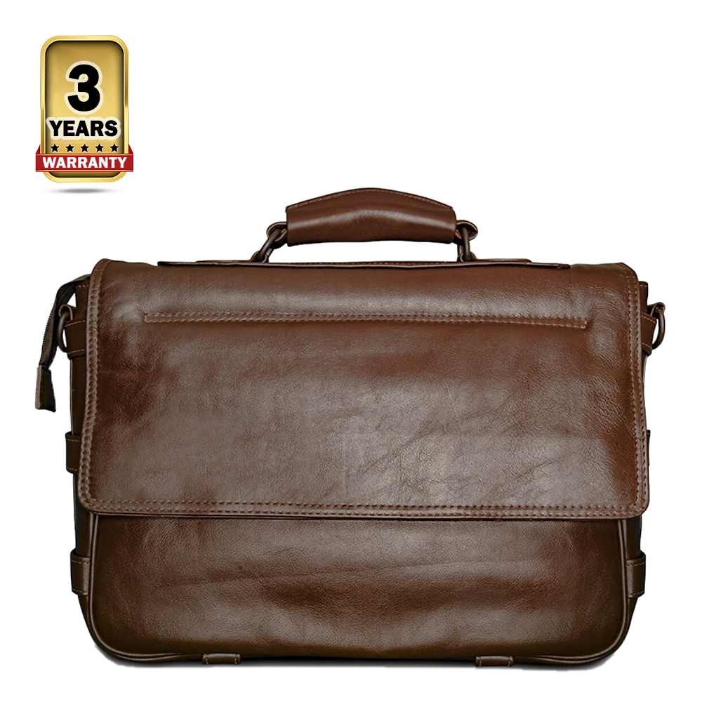 Leather Office Bag For Men - OB -1004