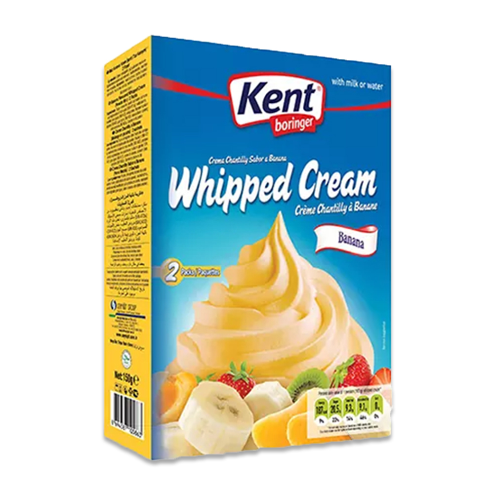 Kent Boringer Whipped Cream Banana - 150gm