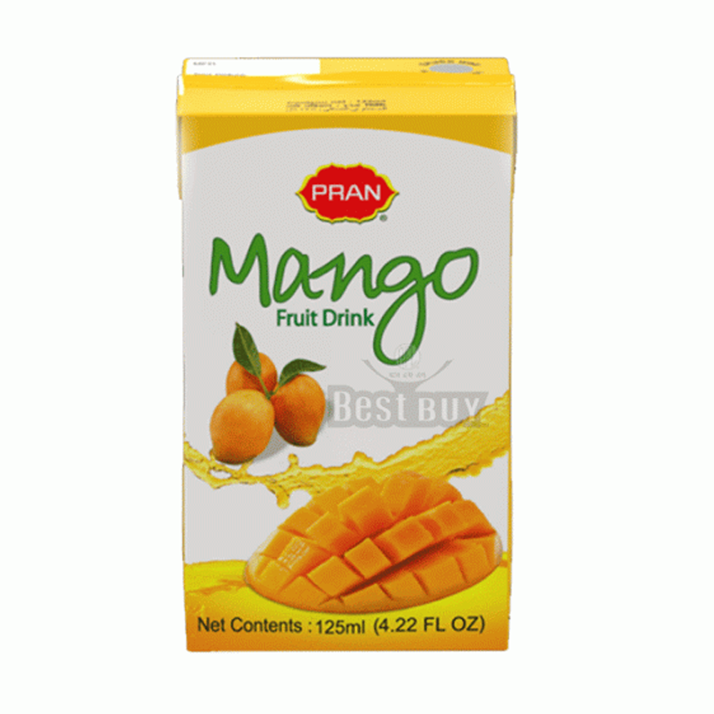 Pran White Mango Juice Pack - 125ml