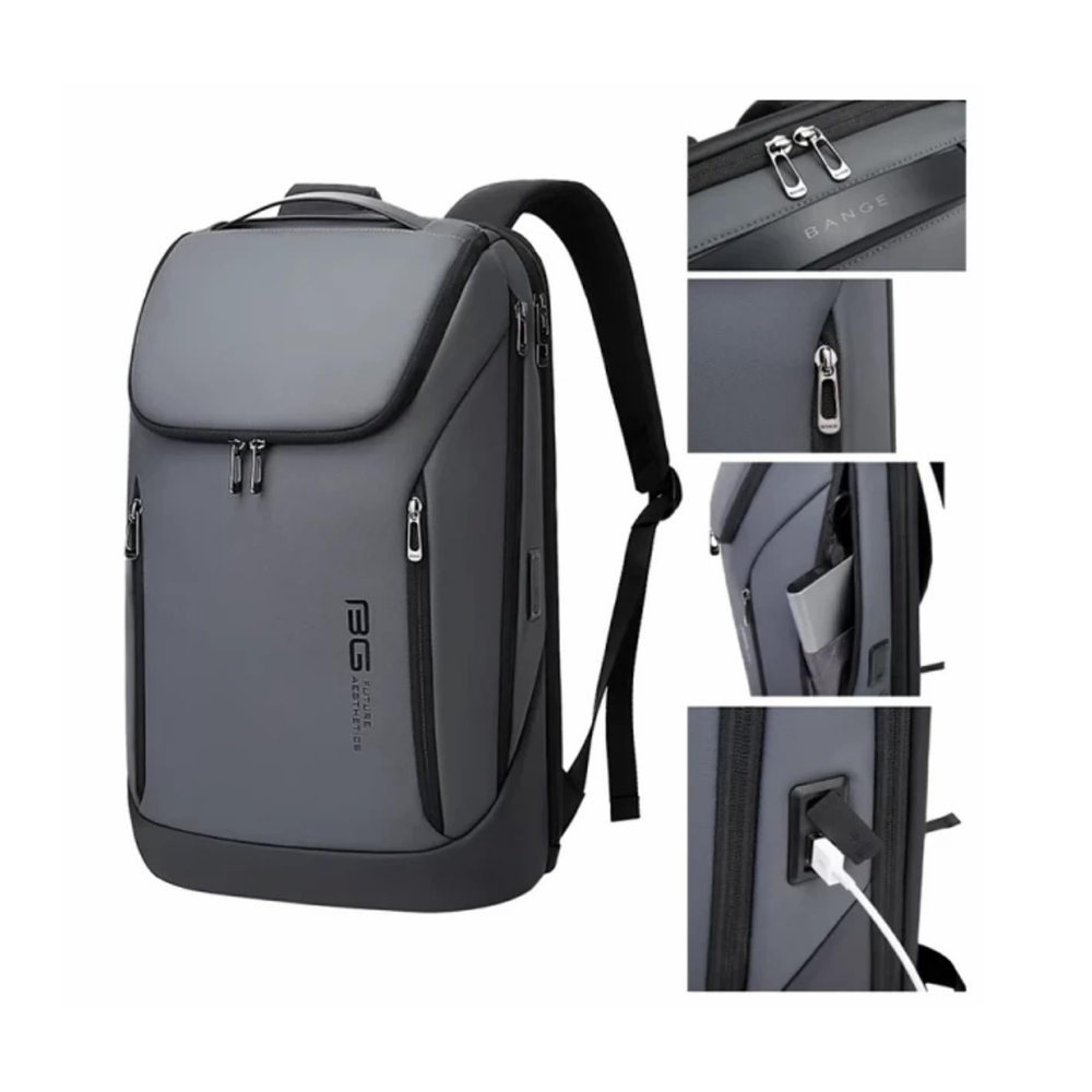 Bange Laptop Backpack - BG-2517 - Grey