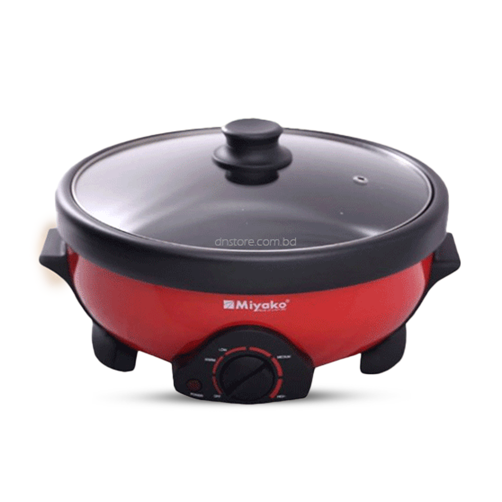 Miyako MC-500D Multi-Cooker - 5.5 Liter - Red