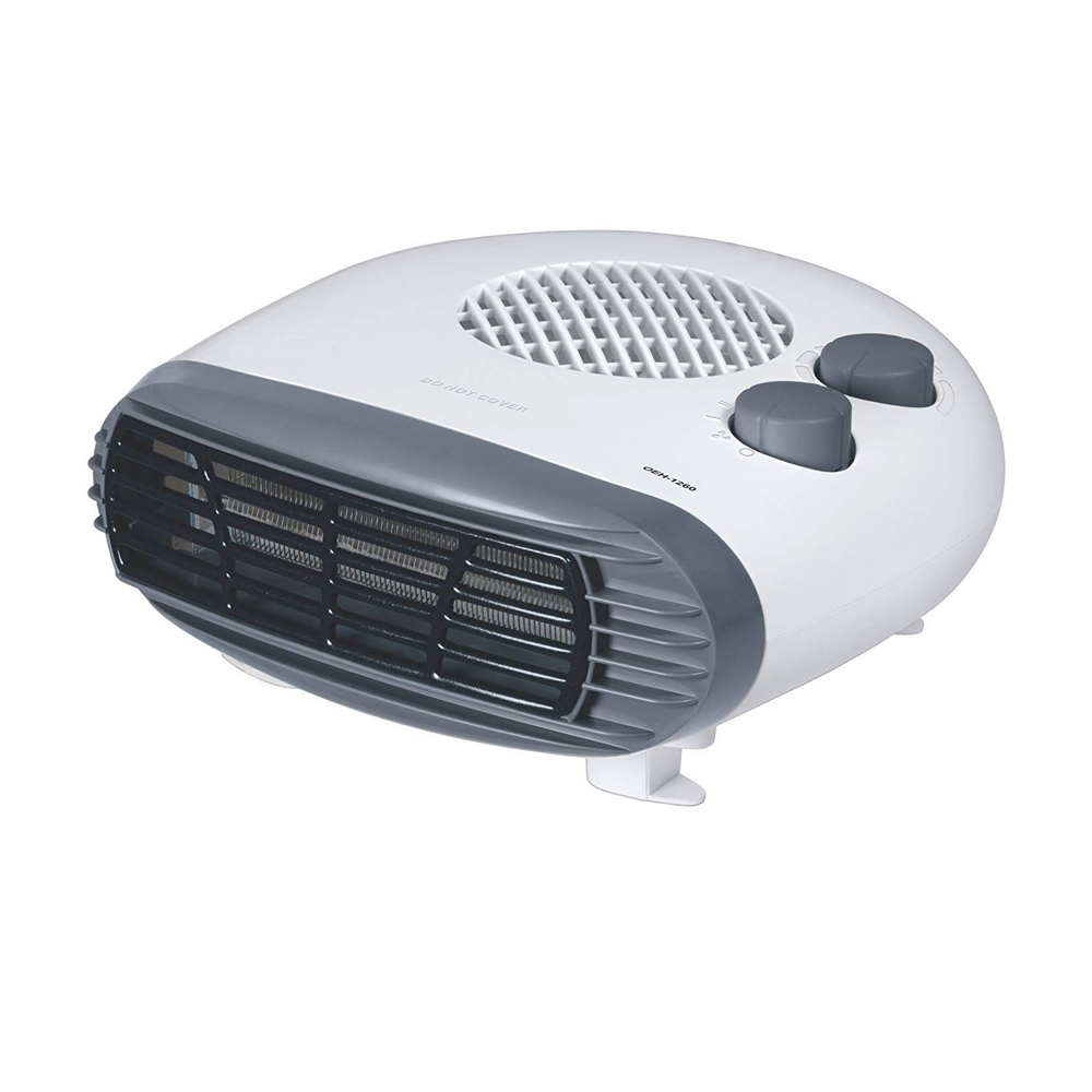 NOVA NH-1207A Electric Room Heater - White and Gray