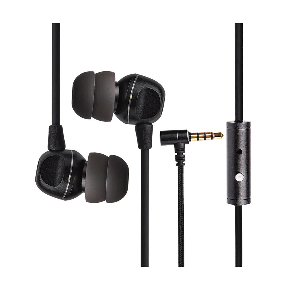 MEMT X5S Stereo Dynamic Earphone - Black