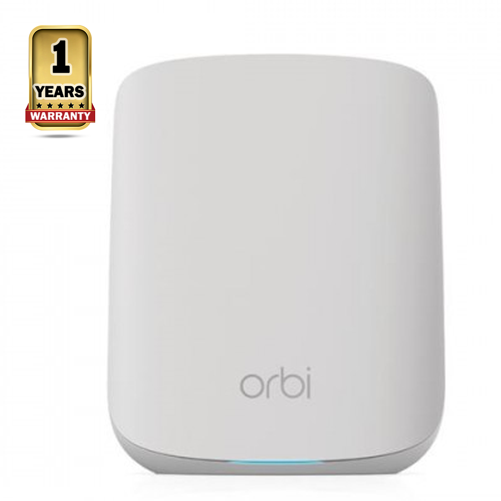 Netgear Orbi RBR350 AX1800 WiFi 6 Dual-Band Mesh Router - White