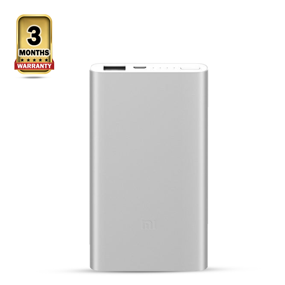 XIAOMI POWER BANK 2 - 5000 mAh - SILVER