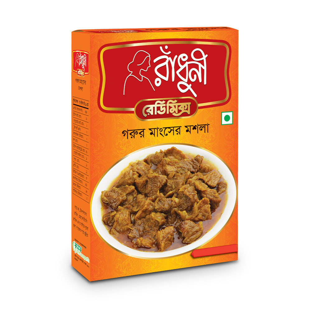 Radhuni Beef Curry Masala	- 100gm