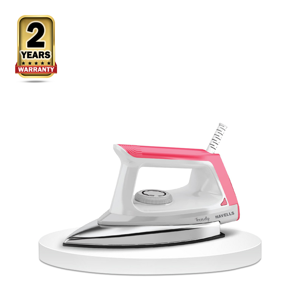 Havells Trendy Dry Iron - 750 Watt - Ruby Red