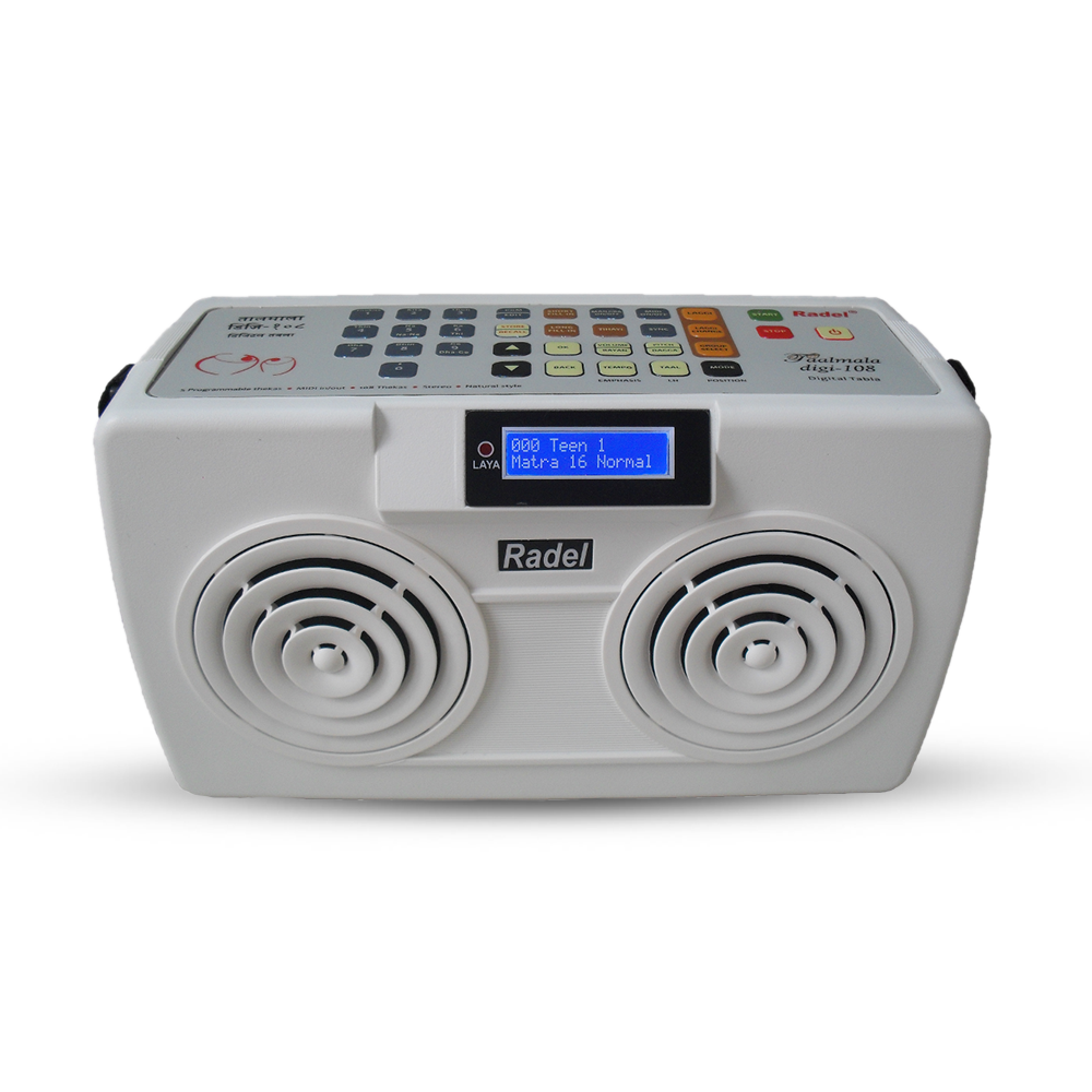 Radel Taalmala Digi-108 Digital Tabla - White