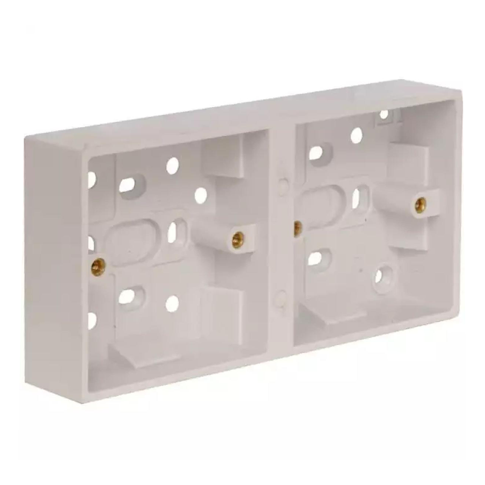 Click PVC Switch Board Back Box - 2 Gang