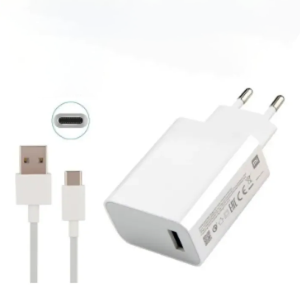 Xiaomi Quick Charger With Type-C Cable - 30 Watt - White