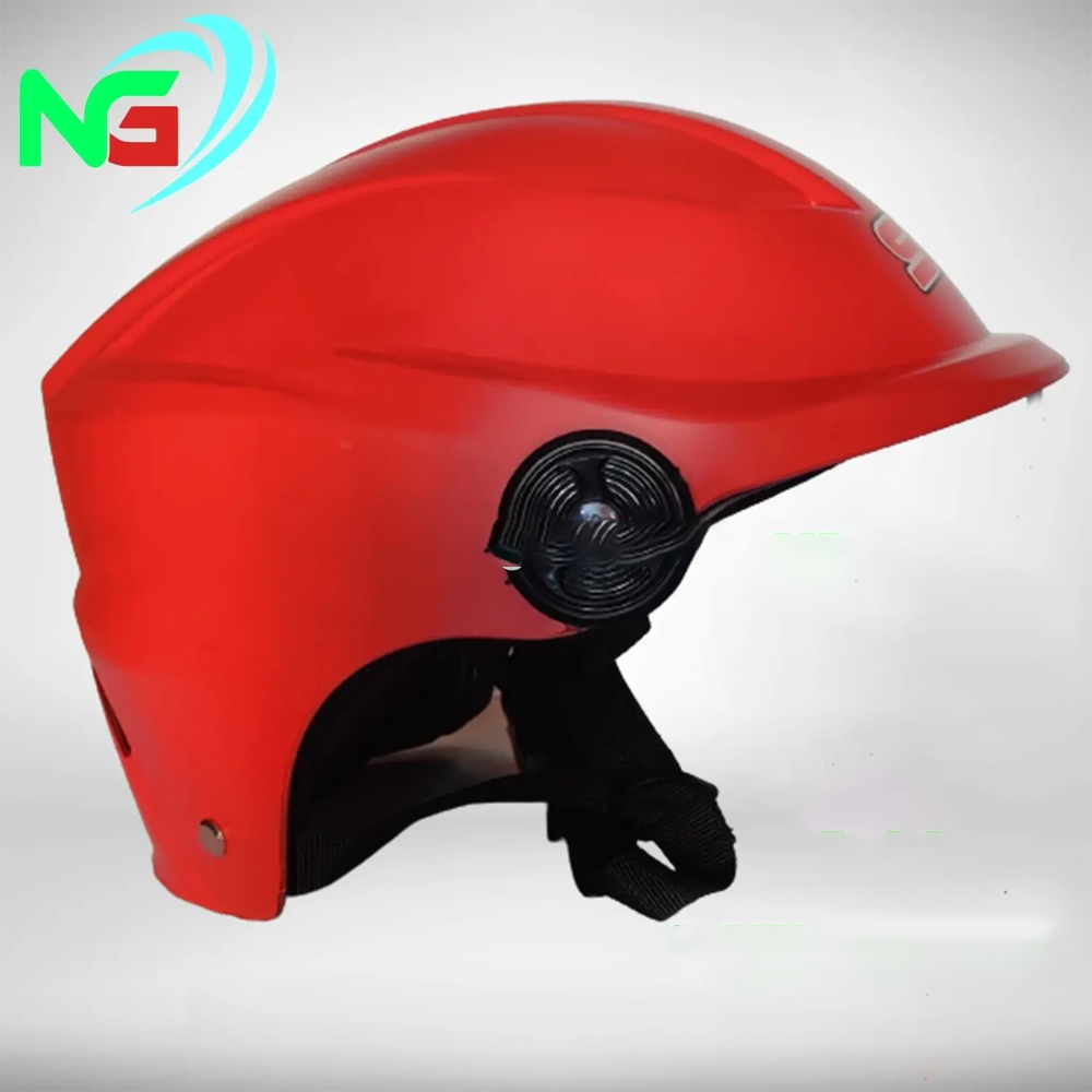 SFM Motorcycle Cap Helmet - Matt Red