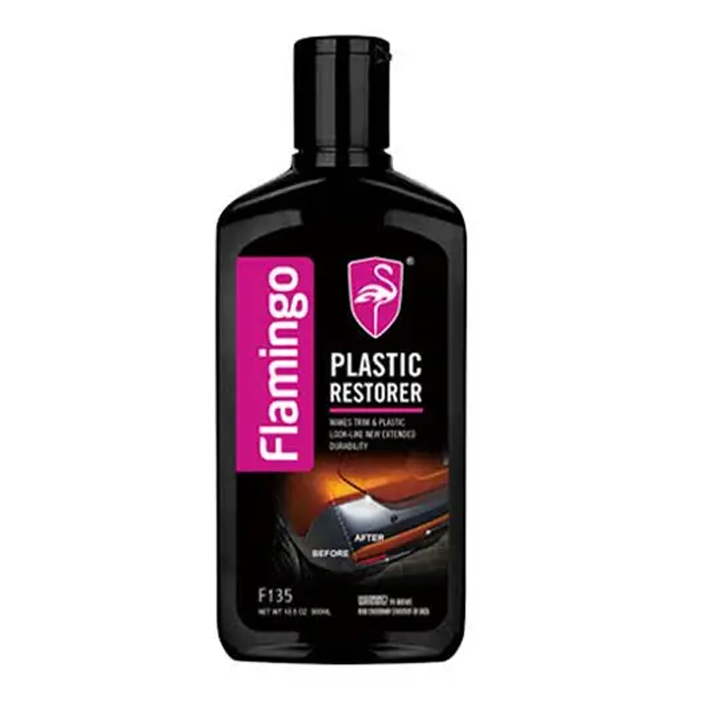 Flamingo Plastic Rubber Restorer Polish - 300ml