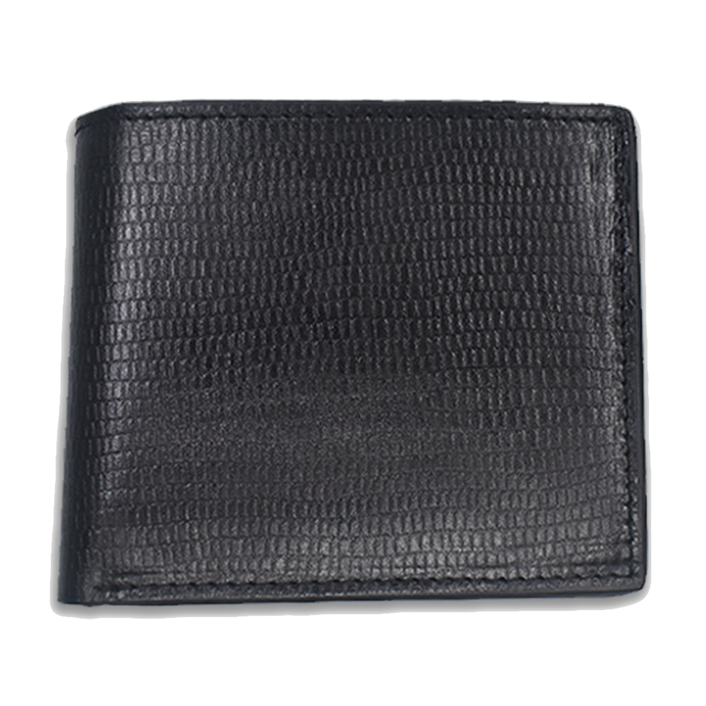 Leather Wallet for Men 107 - Black Snake