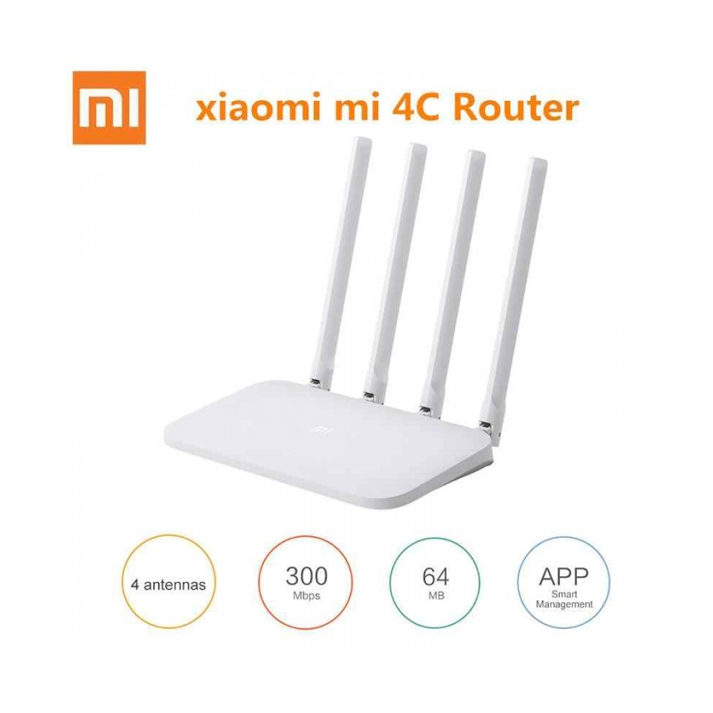 Xiaomi R4CM Global Version Wifi Router - White
