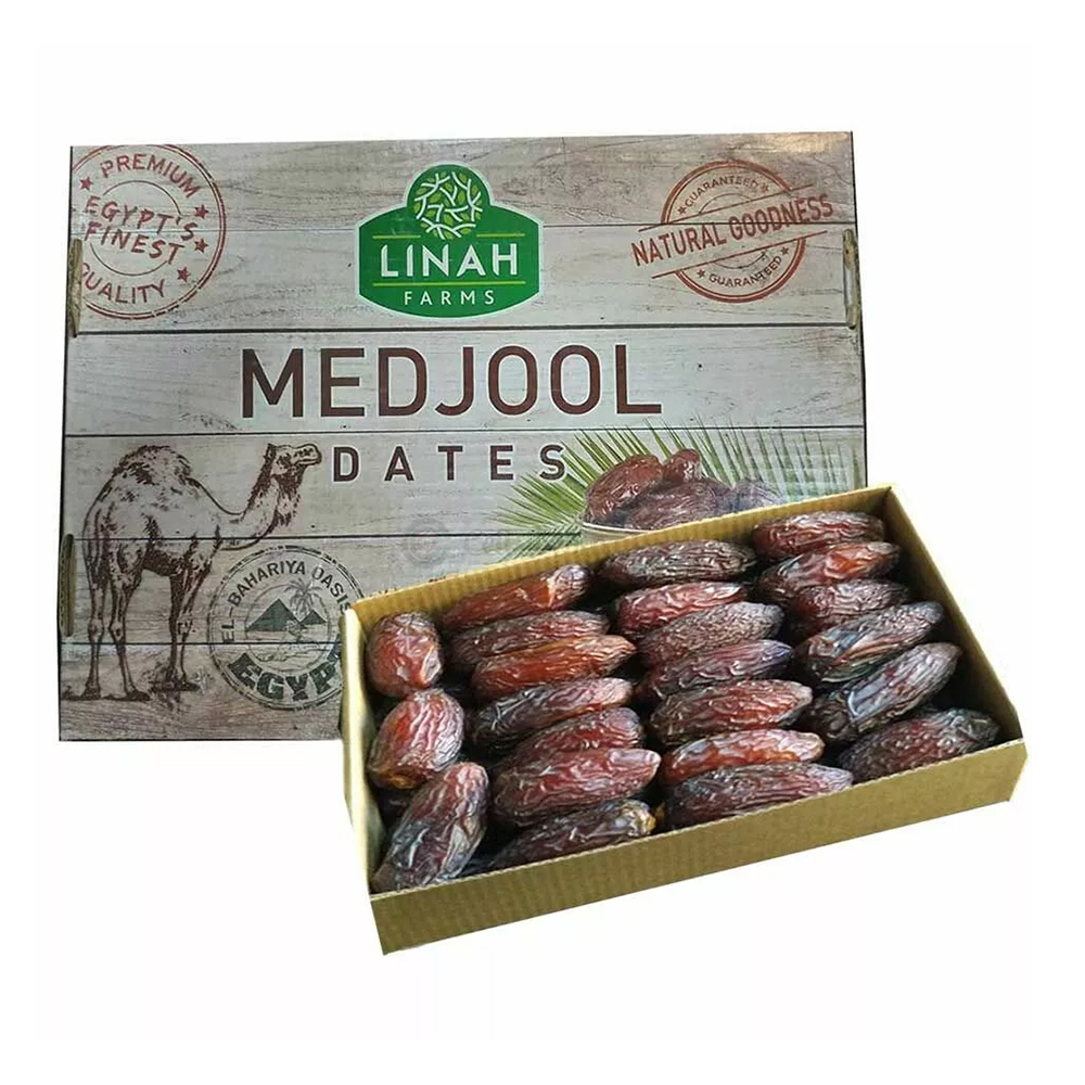 Linah Medjool Medium Dates - 1kg
