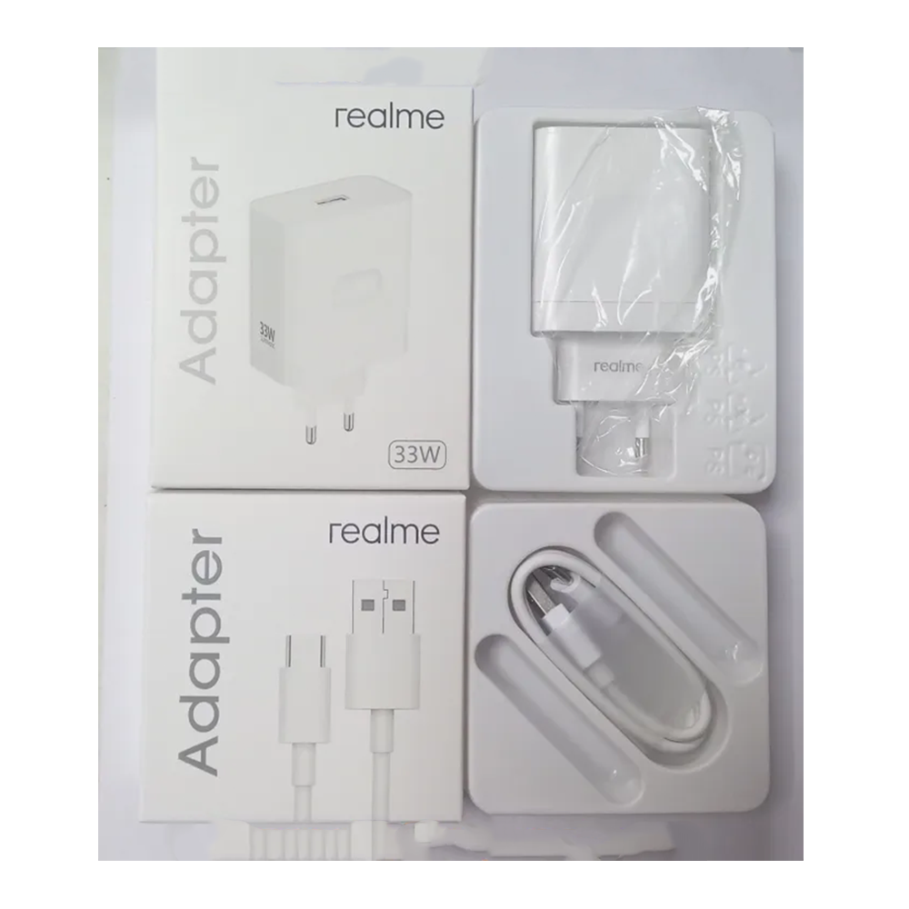 Realme 33W Super VOOC Fast Charger with Type-C Cable