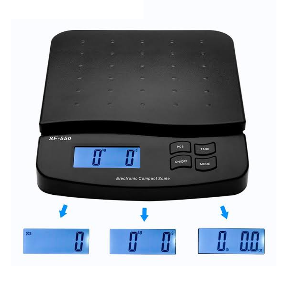 Kitchen Scale 15Kg - Black