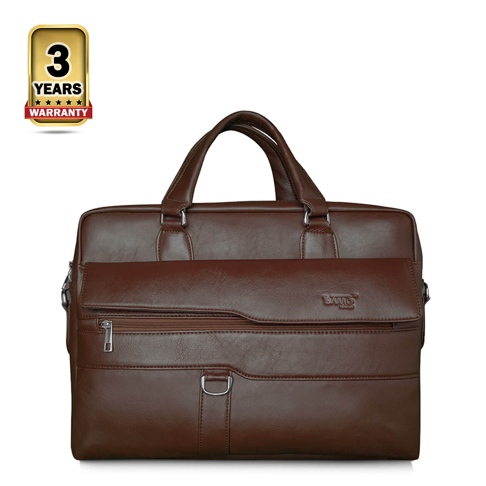 Leather Office Bag For Men - OB -1015