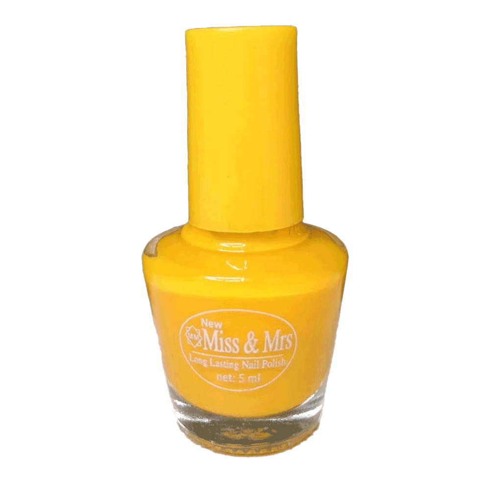 Nail Polish For Women- Yellow - 1.5ml