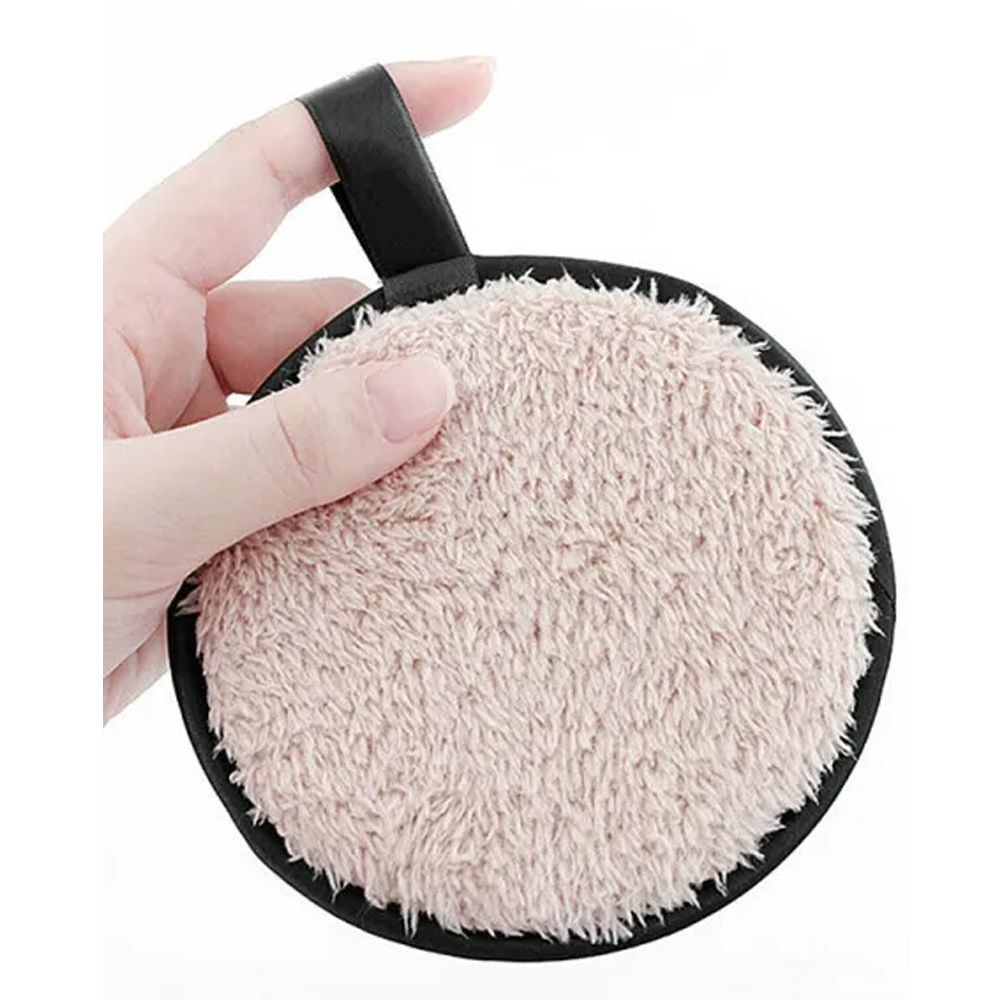 Microfiber Maange Makeup Remover Sponge - Light Pink