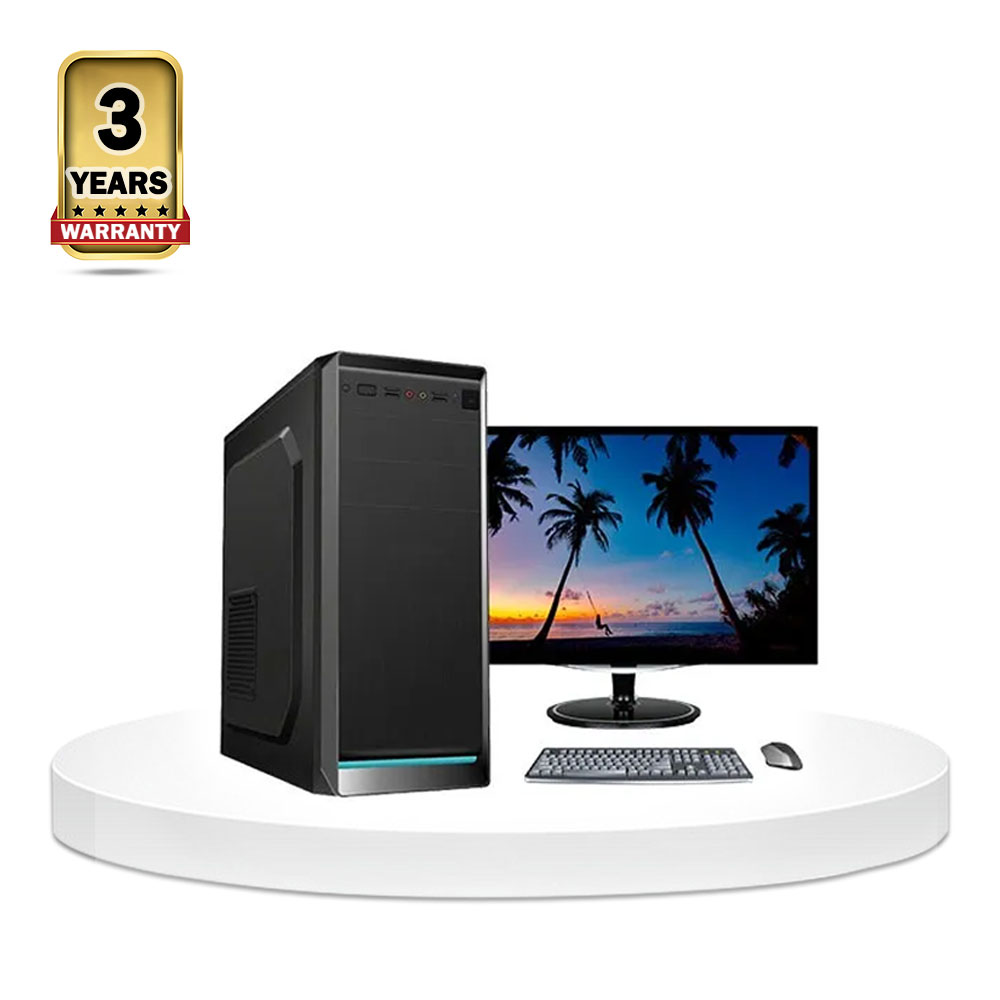 PC-303 Intel Core i3 3rd Generation - 120GB SSD - 4GB DDR3 Ram -  GP 2GB - 17" MONITOR - WINDOWS 10 64 BIT - PC - Black