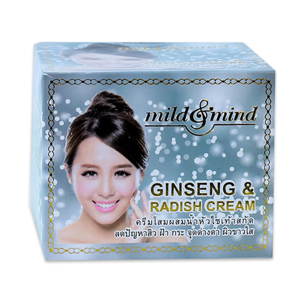 Mild and Mind Ginseng and Radish Cream - 20gm
