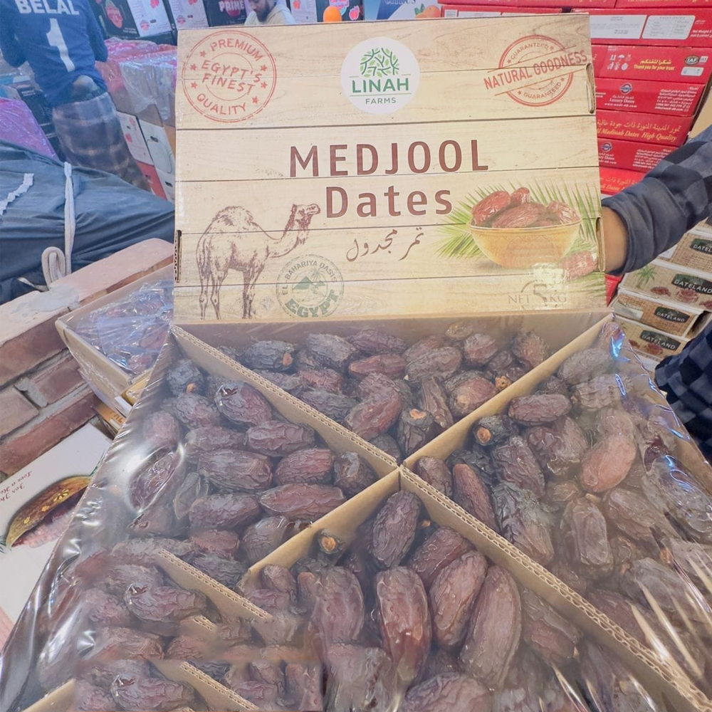 Premium Medjool Dates Medium Size - 5 Kg