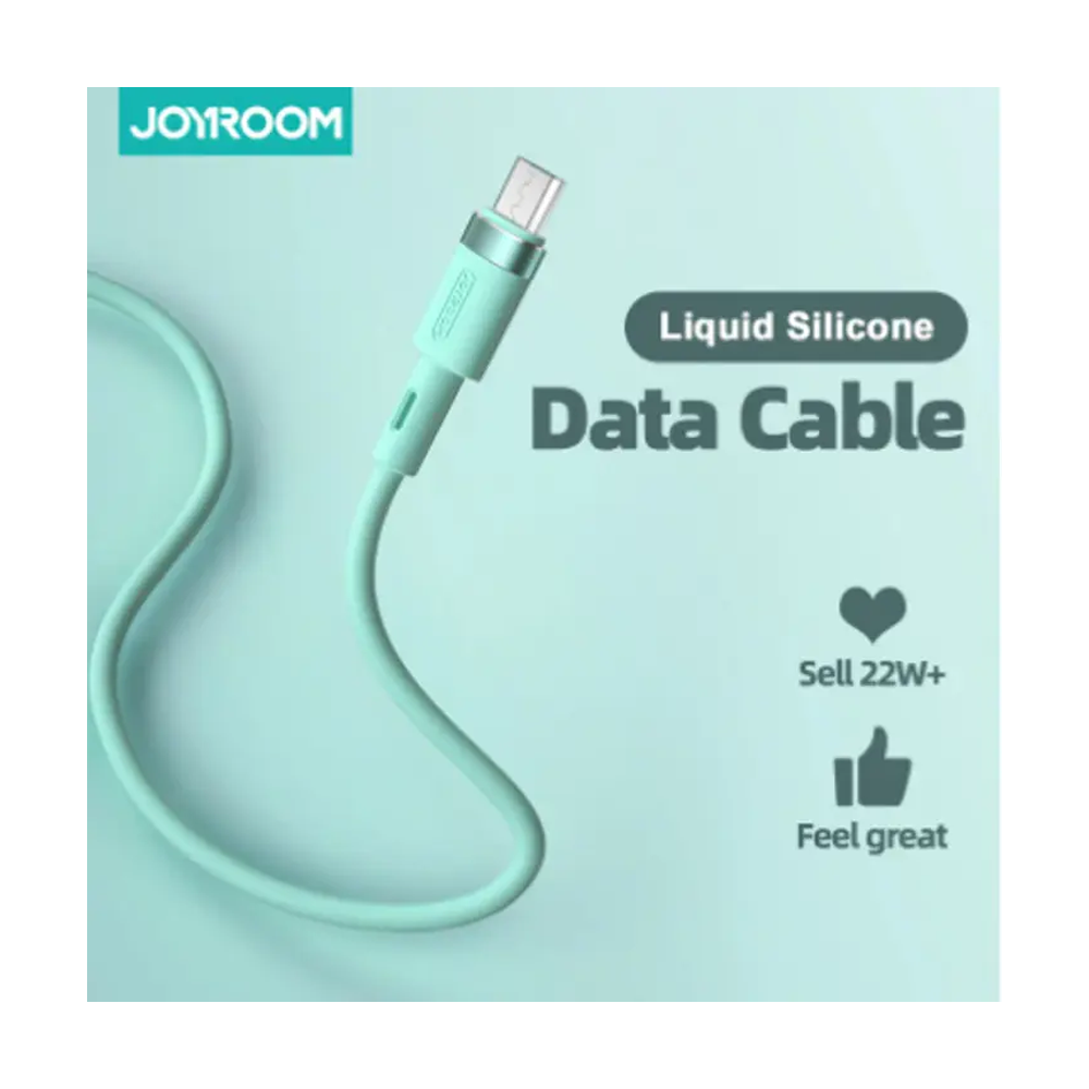 Joyroom 3A Liquid Silicon USB Fast Charging Data Cable - Type C 