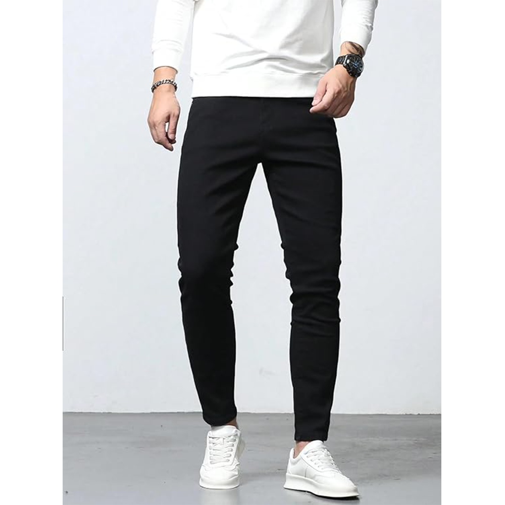 Denim Jeans Pant for Men - Black