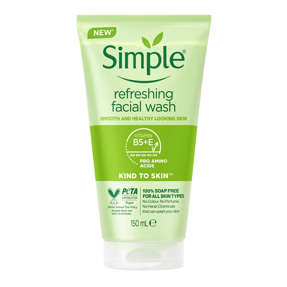 Simple Kind To Skin Refreshing Facial Wash Gel - 150ml - 5011451103863
