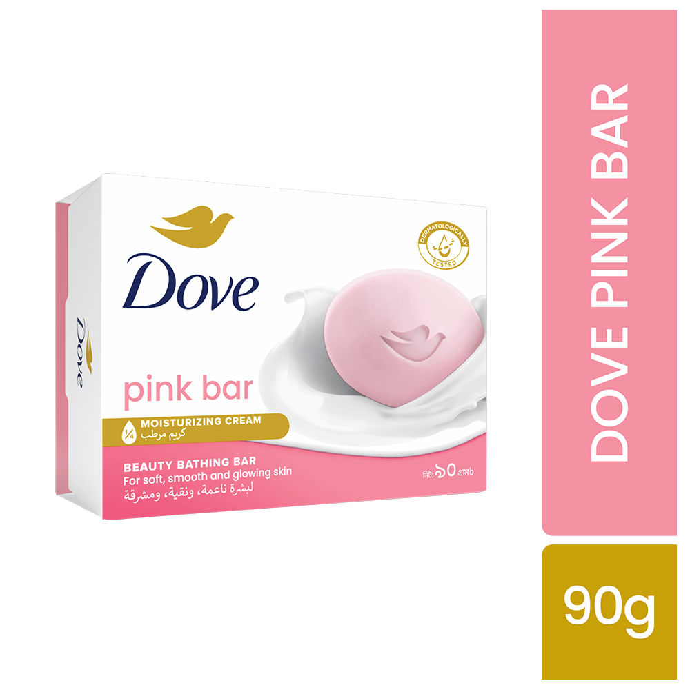 Dove Pink Beauty Bar Soap - 90gm