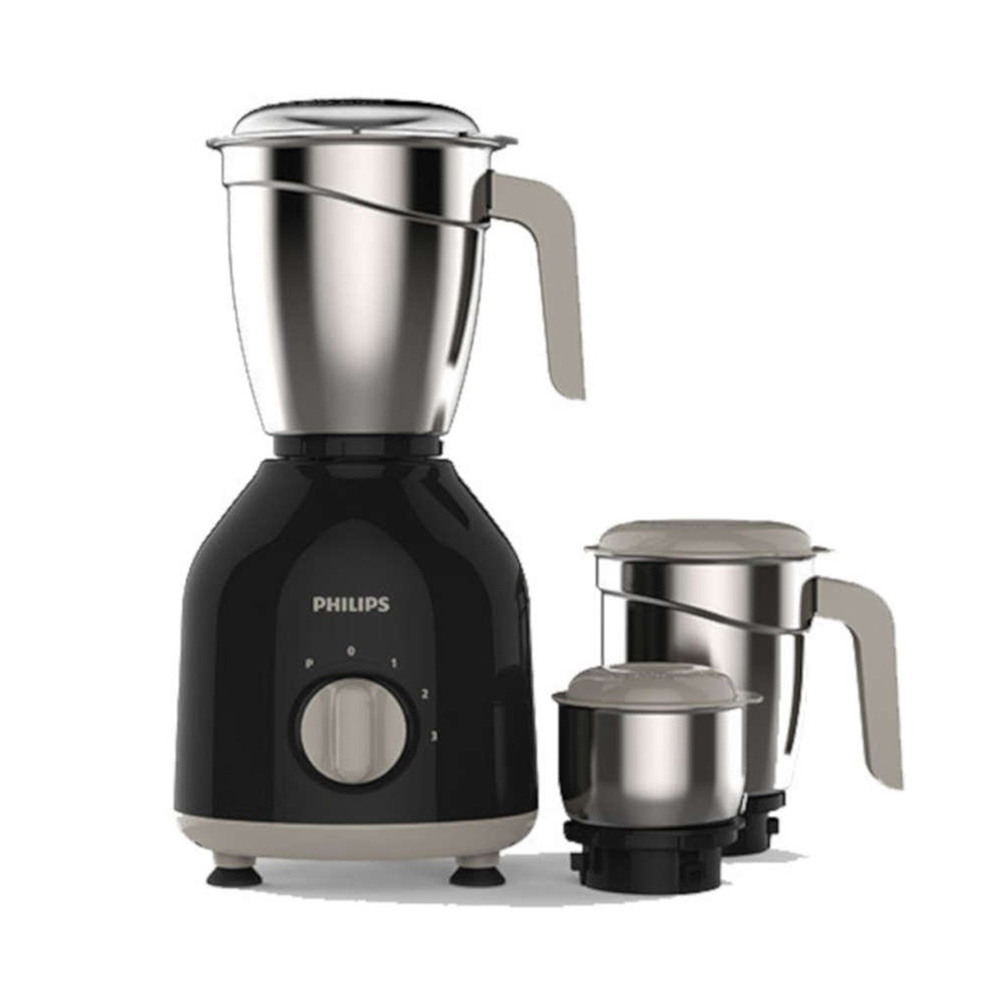 Philips HL7756/00 Mixer Grinder 3 Jars 750W - Black