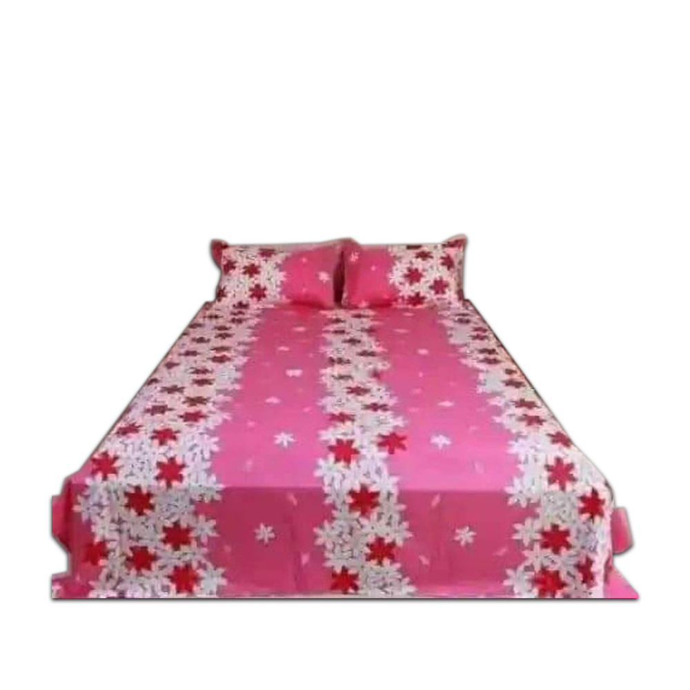 Cotton Bedsheet King Size - Multicolor - NT-89