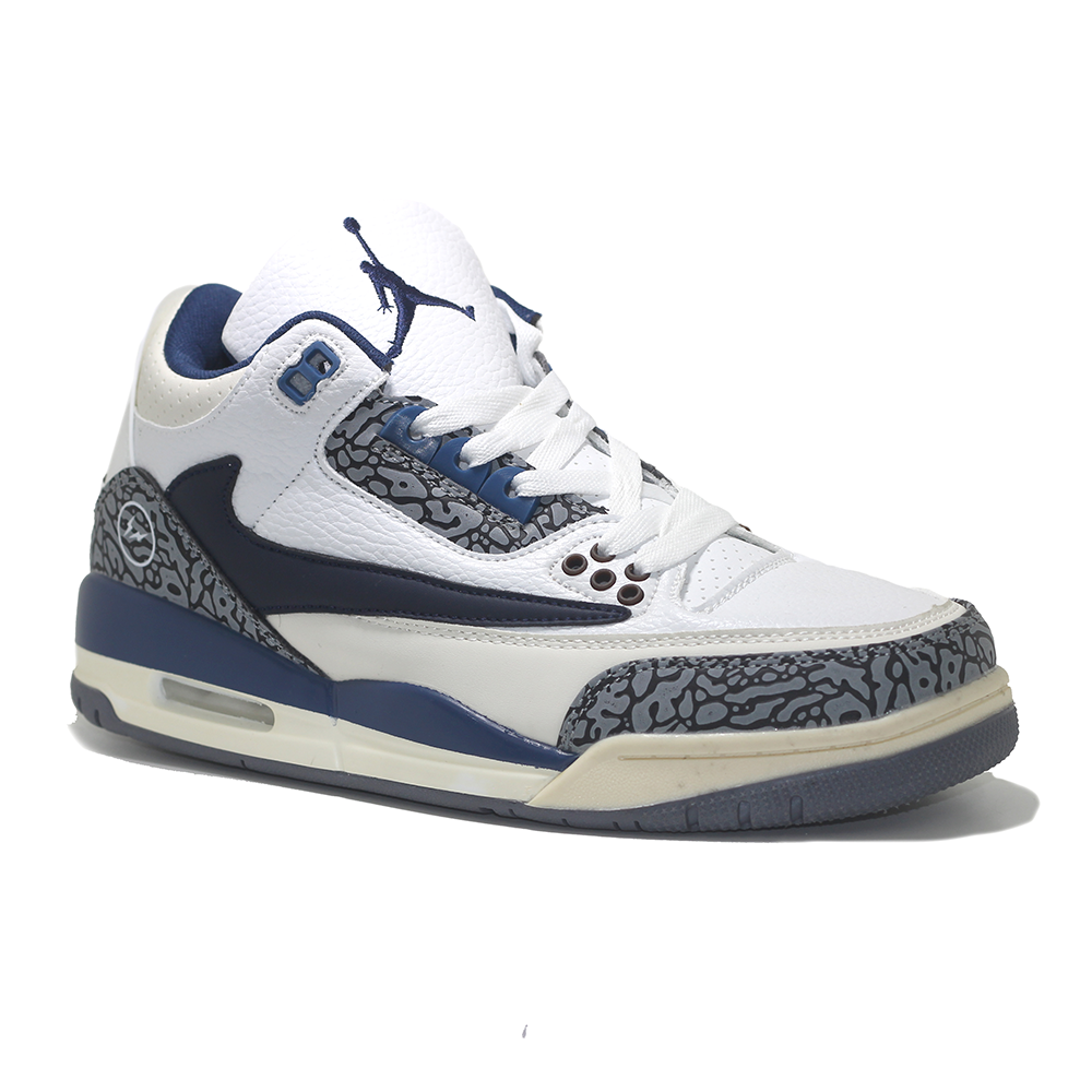 Jordan 3 Travis Scott OEM Grade Sneaker For Men - White and Blue - MK472