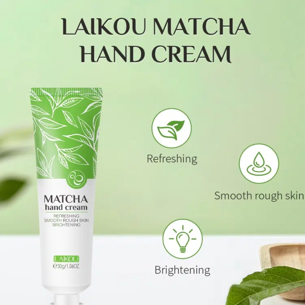 LAIKOU Matcha Hand Cream - 30gm - LB127