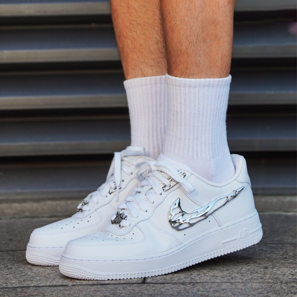 Nike Air Force 1 Sneakers Casual Shoes For Men - White - EFH-20253