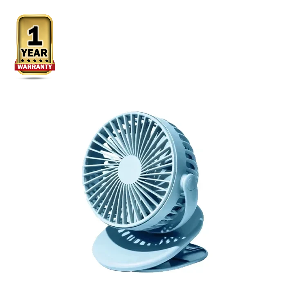 Solove F3 Mini Clip Fan USB Charging Fan - Blue