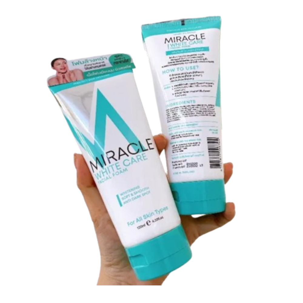 Miracle White Care Facial Foam - 120ml