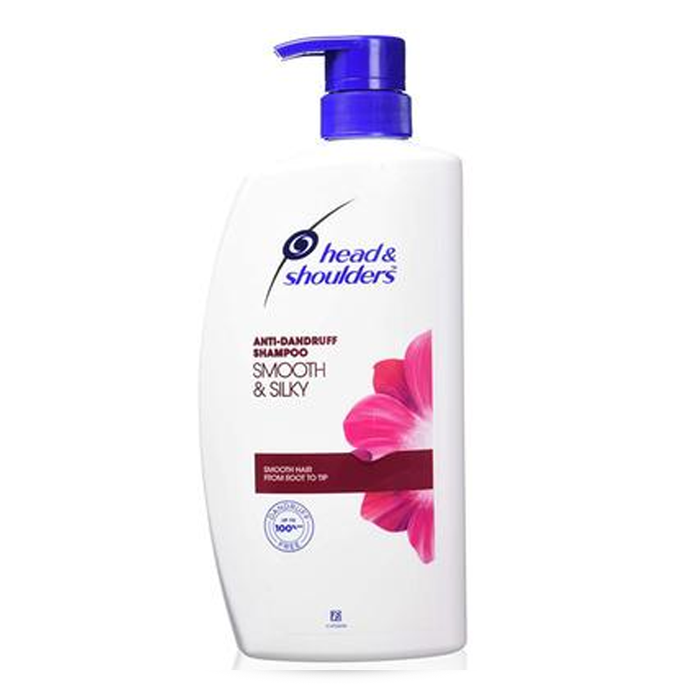 Head & Shoulders Smooth and Silky Anti Dandruff Shampoo - 1 Litre