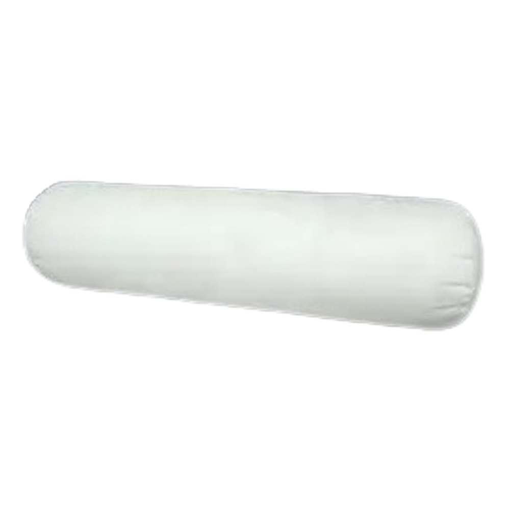Basundhara Tissue Fabric Fiber Bolster Pillow - 32"x38" - White 