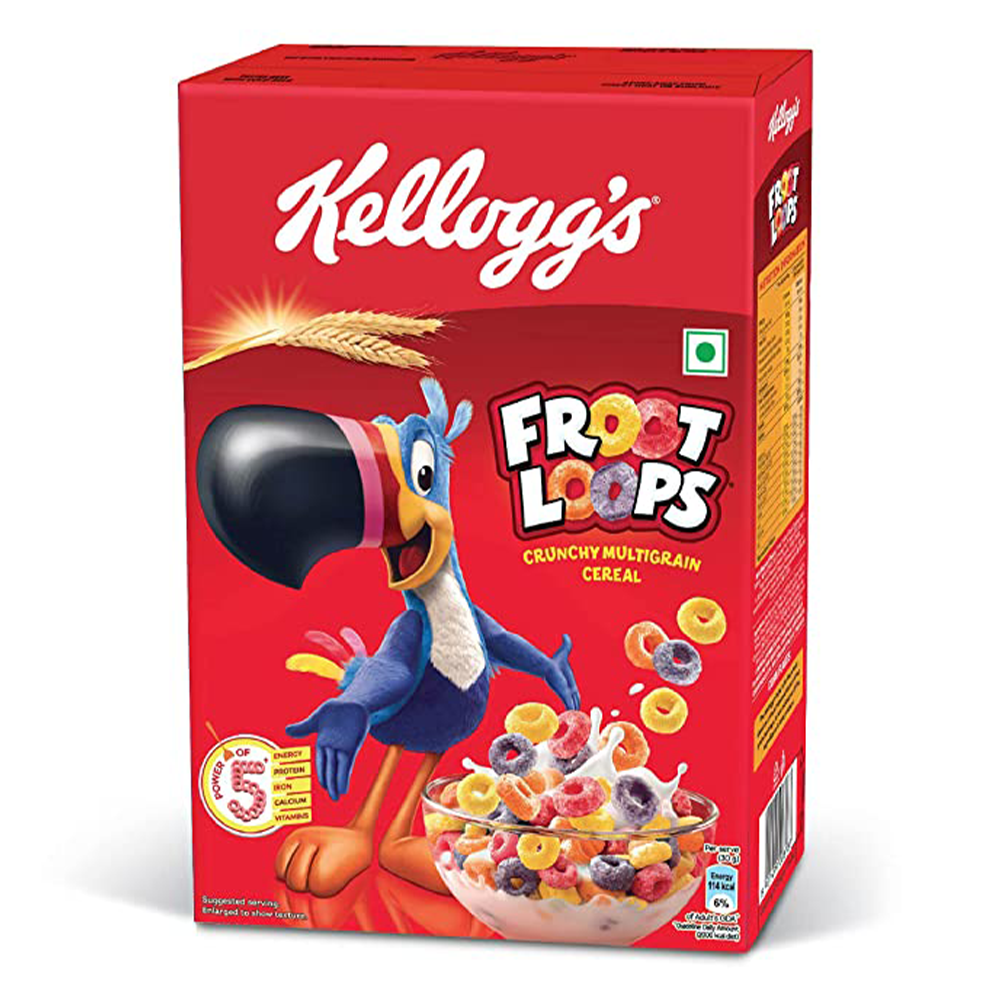 Kellogg's Froot Loops Crunchy Multigrain - 285gm - FL34