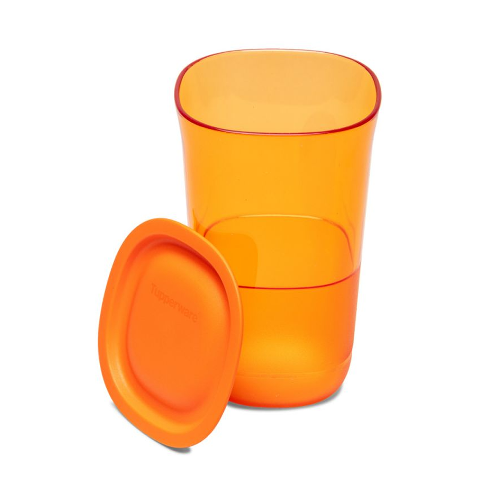 Tupperware Clear Tumbler Small with Cover - 230ml