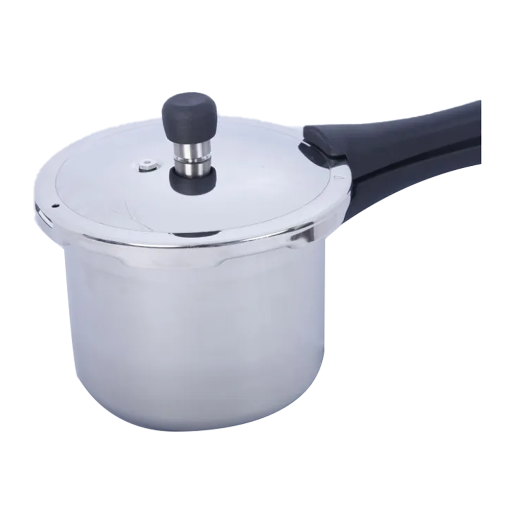 SKB Stainless Steel Whistle System Pressure Cooker - 6 Liter - Silver