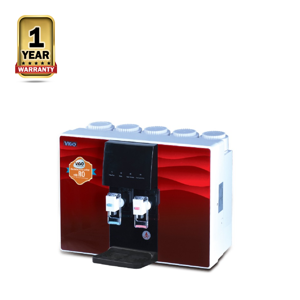 Vigo RO Hot and Warm Water Purifier - Red and Black - 827492