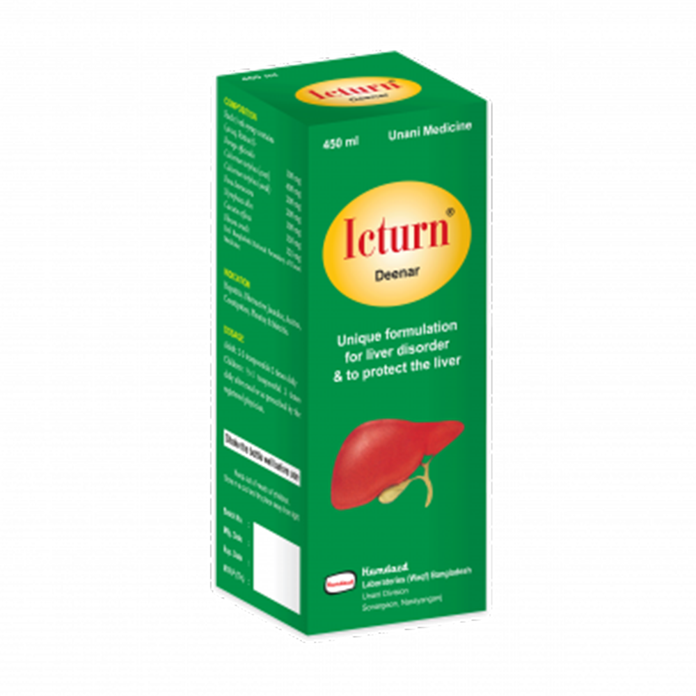 Hamdard Syrup Icturn Dinar - 450ml