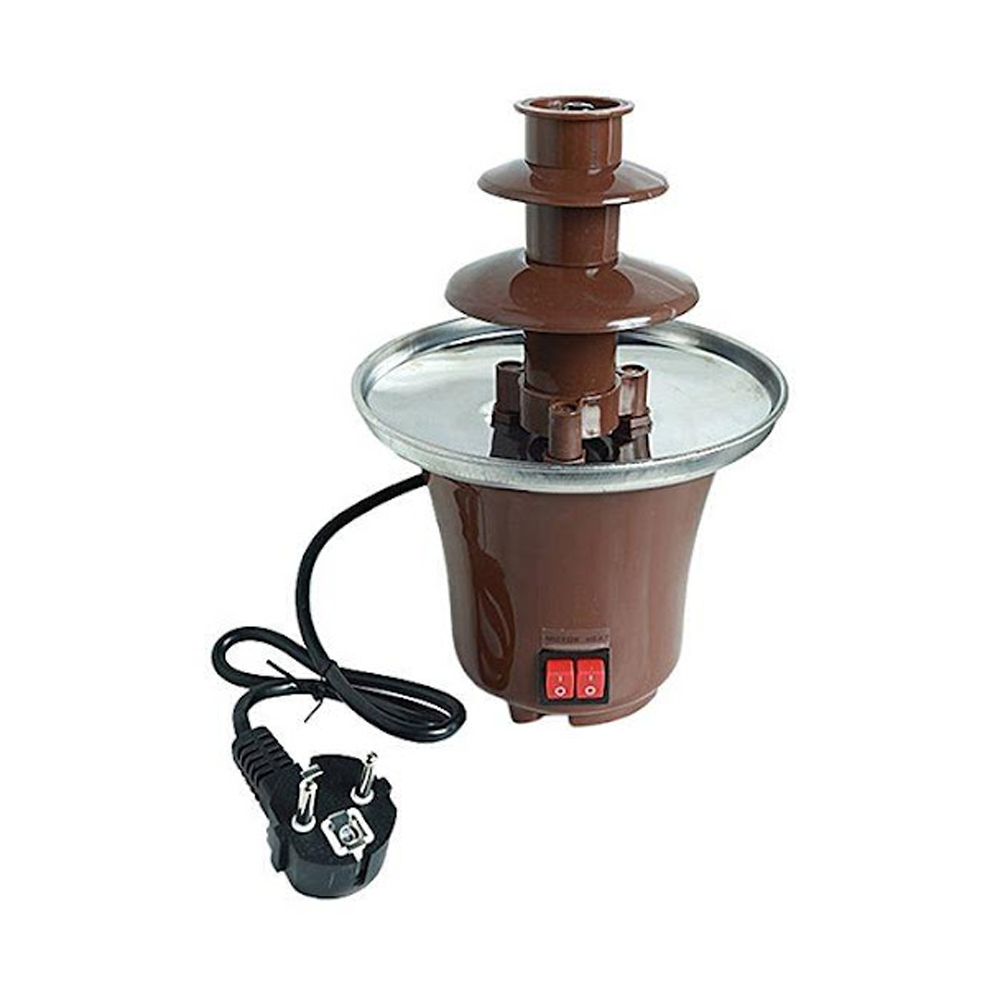 Stainless Steel Mini Chocolate Fountain Electric Fondue - Chocolate