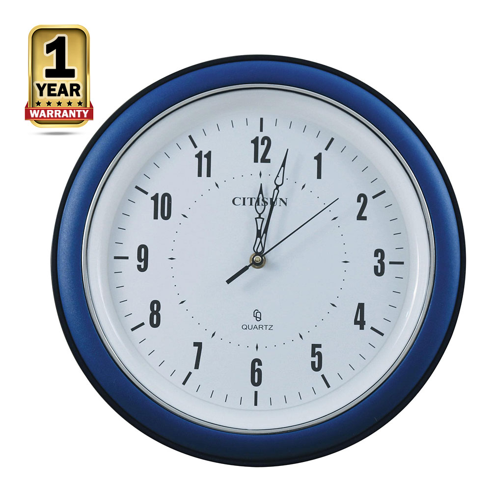 Citisun Wall Clock Blue and White Citisun 17