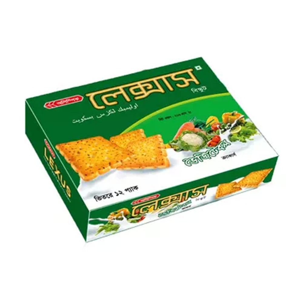 Olympic Lexus Vegetable Crackers - 216 gm